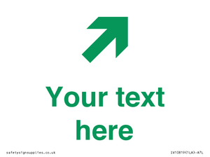 Custom Safe Condition inverse: Green Up right arrow